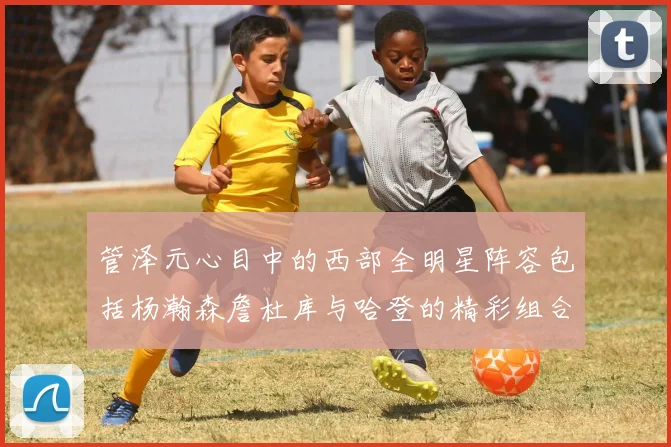 管泽元心目中的西部全明星阵容包括杨瀚森詹杜库与哈登的精彩组合